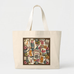Bolso De Tela Gigante Mah Jongg Jokers