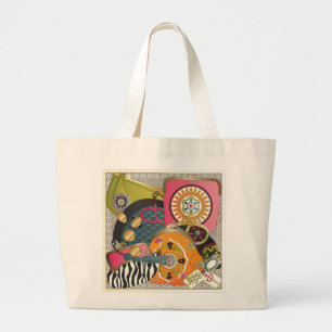 Bolso De Tela Gigante Mah Jongg Purses