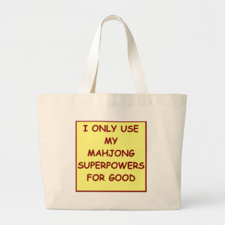 Bolso De Tela Gigante mahjong