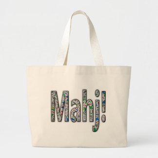 Bolso De Tela Gigante Mahjong Large Tote Bag - Mahj!