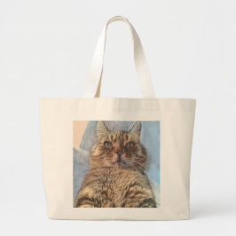Bolso De Tela Gigante Majestic Tiger Cat Tote Bag