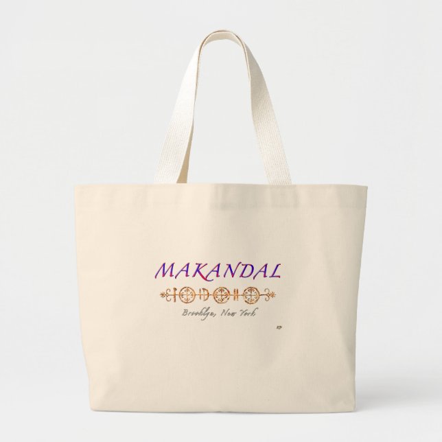 Bolso De Tela Gigante MAKANDAL-Bolso (Frente)