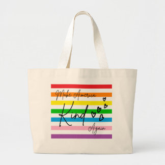 Bolso De Tela Gigante Make America Kind Again