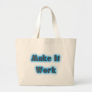 Bolso De Tela Gigante makeiworkBLUE3BIGGER