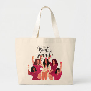 Bolso De Tela Gigante maleta de las damas de honor