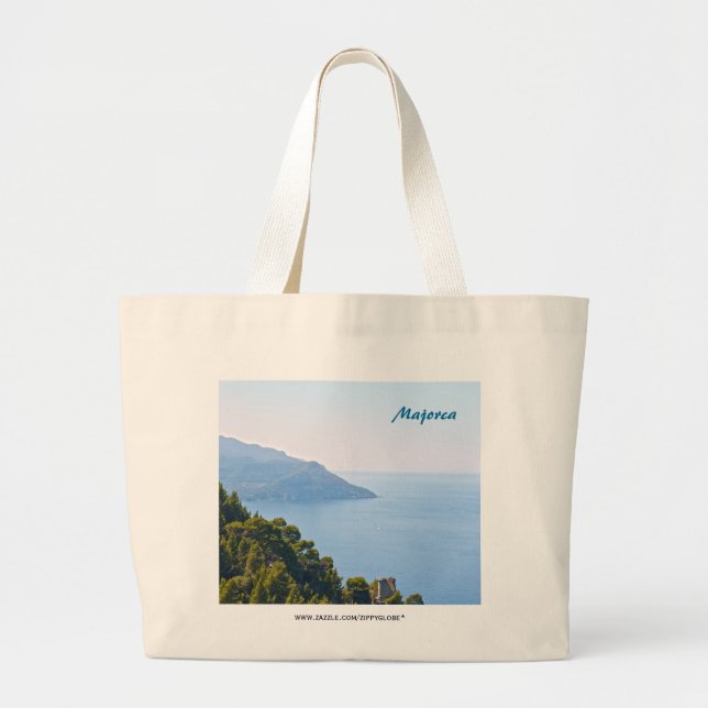Bolso De Tela Gigante Mallorca (Frente)