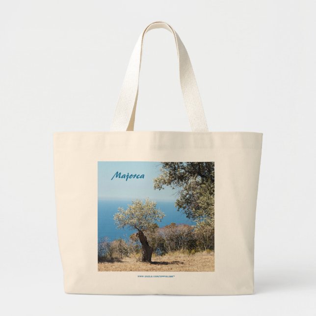 Bolso De Tela Gigante Mallorca (Frente)