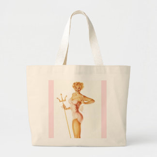 Bolso De Tela Gigante MALOS CHICAS Pin-UPS retro de la BOMBA