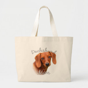 Bolso De Tela Gigante Mamá 2 del Dachshund