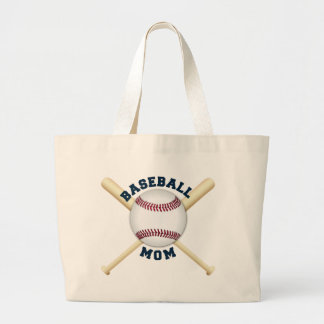 Bolso De Tela Gigante Mamá de béisbol de moda