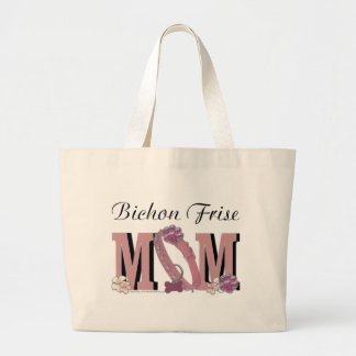 Bolso De Tela Gigante MAMÁ de Bichon Frise