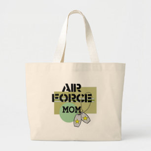 BOLSO DE TELA GIGANTE MAMÁ DE LA FUERZA AÉREA