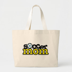 Bolso De Tela Gigante Mamá del fútbol