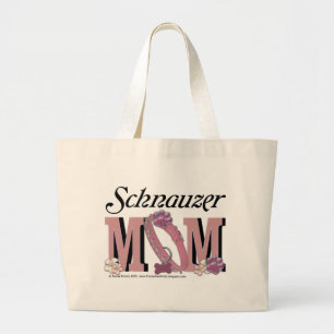 Bolso De Tela Gigante MAMÁ del Schnauzer