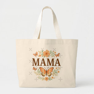 Bolso De Tela Gigante MAMA & X: El Patrón de Amor Incondicional