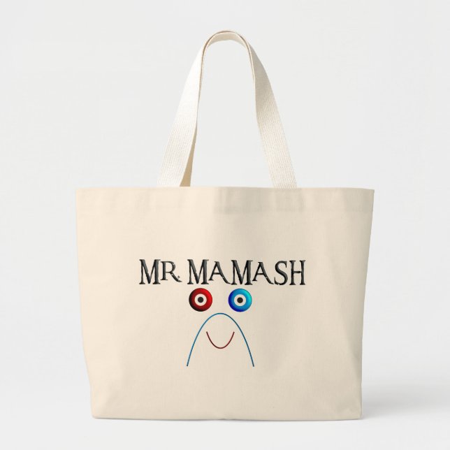 Bolso De Tela Gigante Mamash (Frente)