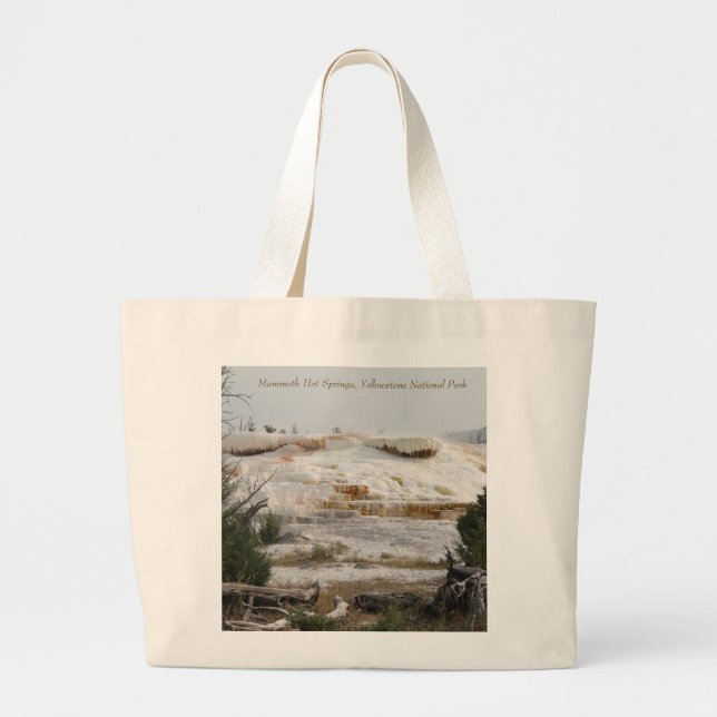 Bolso De Tela Gigante Mammoth Hot Springs, Parque Nacional Yellowstone (Frente)