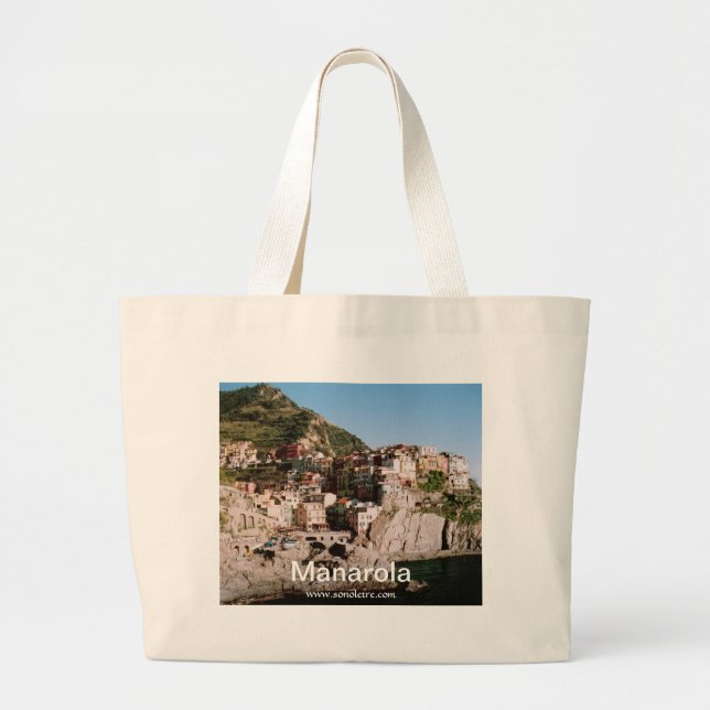 Bolso De Tela Gigante Manarola Panorama Bag (Frente)
