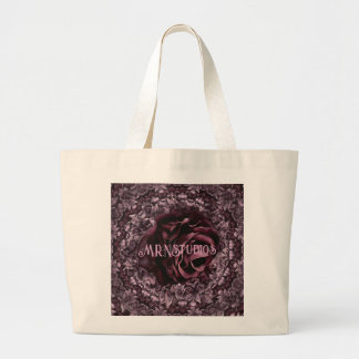 Bolso De Tela Gigante Mandala de rosa 