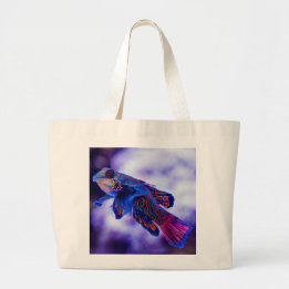 Bolso De Tela Gigante Mandarin Goby Fish