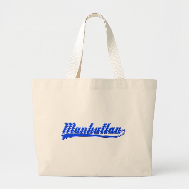 Bolso De Tela Gigante Manhattan con Swash (Frente)