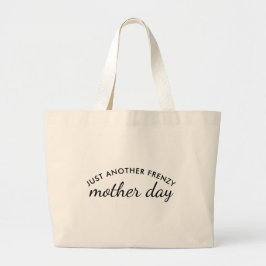 Bolso De Tela Gigante Manic Momday Funny Busy Mom Mother’s Day Gift