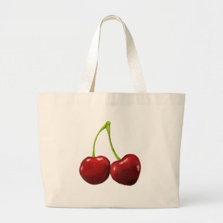 Bolso De Tela Gigante mantener la cereza