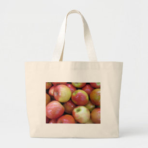Bolso De Tela Gigante Manzanas
