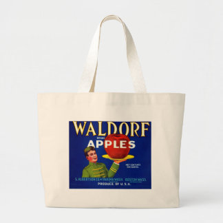 Bolso De Tela Gigante Manzanas de Waldorf