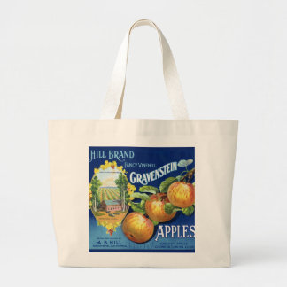 Bolso De Tela Gigante Manzanas Gravenstein