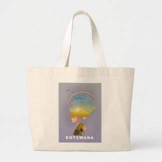 Bolso De Tela Gigante Mapa de Botsuana