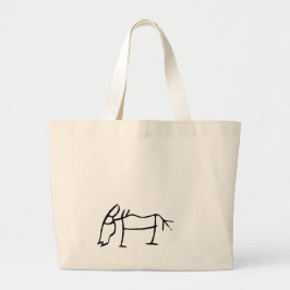 Bolso De Tela Gigante Maravilloso caballo-zodiaco chino-#001-