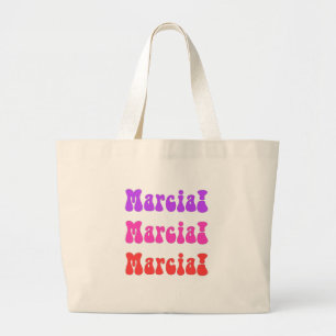 Bolso De Tela Gigante ¡Marcia! ¡Marcia! ¡Marcia!