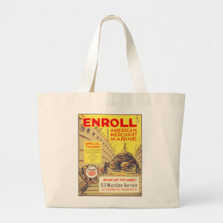 BOLSO DE TELA GIGANTE MARINO COMERCIAL