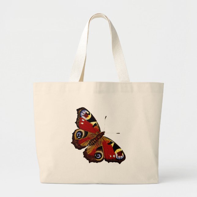 Bolso De Tela Gigante Mariposa (Frente)