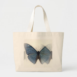 Bolso De Tela Gigante Mariposa azul