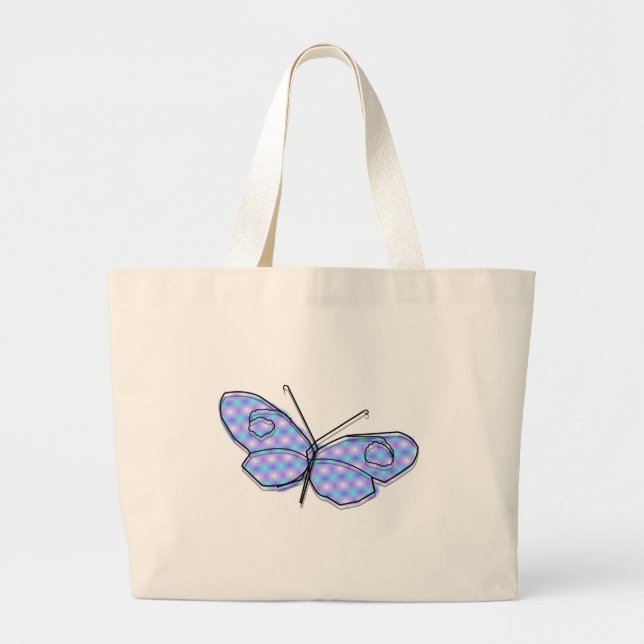 Bolso De Tela Gigante Mariposa cósmica (Frente)