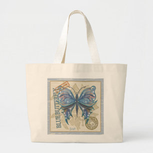 Bolso De Tela Gigante Mariposa de la Oficina de Creación de G