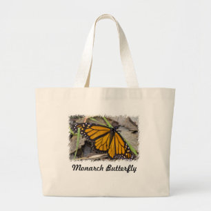 Bolso De Tela Gigante Mariposa de monarca