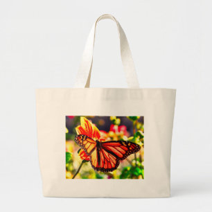 Bolso De Tela Gigante Mariposa más vieja