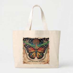 Bolso De Tela Gigante Mariposa Maya LGBTQ   Orgullo arcoiris