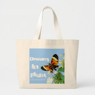 Bolso De Tela Gigante Mariposa (sueño en vuelo)