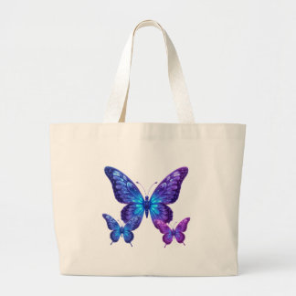 Bolso De Tela Gigante 🌌 Mariposas Glow 🌌