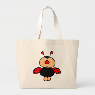 Bolso De Tela Gigante mariquita linda dulce