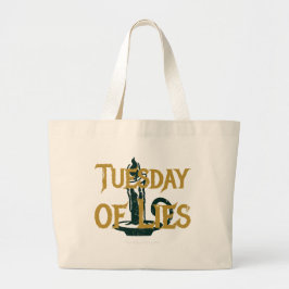 Bolso De Tela Gigante martes de mentiras