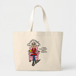 Bolso De Tela Gigante Más temas que humor de revista
