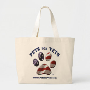 Bolso De Tela Gigante Mascotas para el tote de los veterinarios