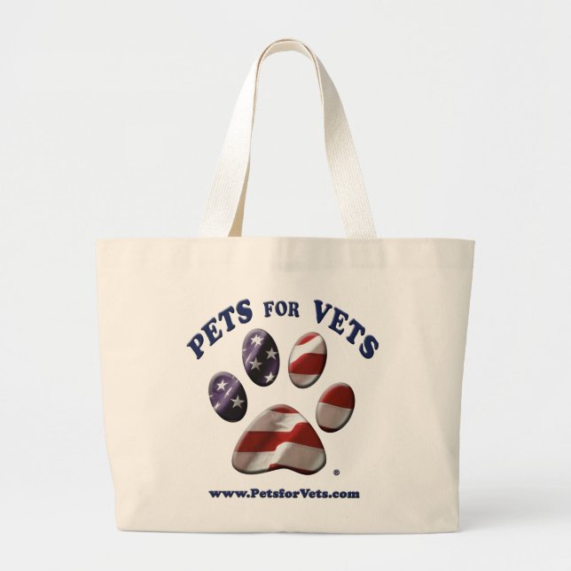 Bolso De Tela Gigante Mascotas para el tote de los veterinarios (Frente)