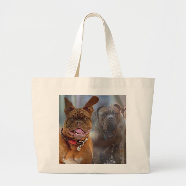 Bolso De Tela Gigante Mastiff Plus (Frente)