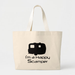 Bolso De Tela Gigante ¡Materia de diversión feliz del Scamper!